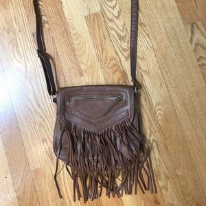 Brown crossbody madden girl handbag